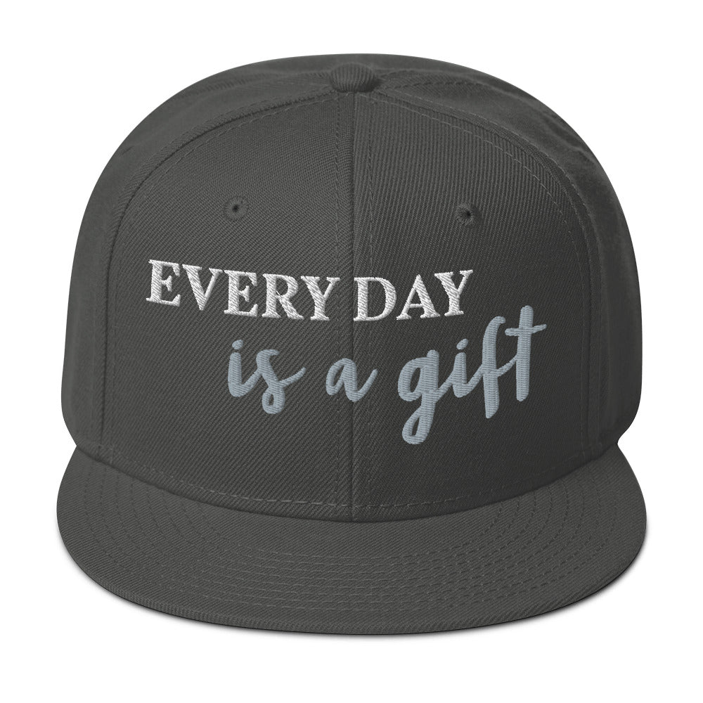 Every Day is a Gift Snapback Hat