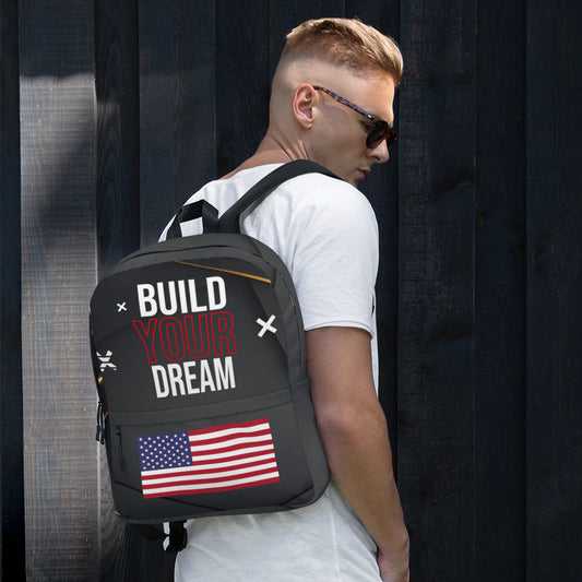 American BUILD YOUR DREAM Backpack (Dark Collection)