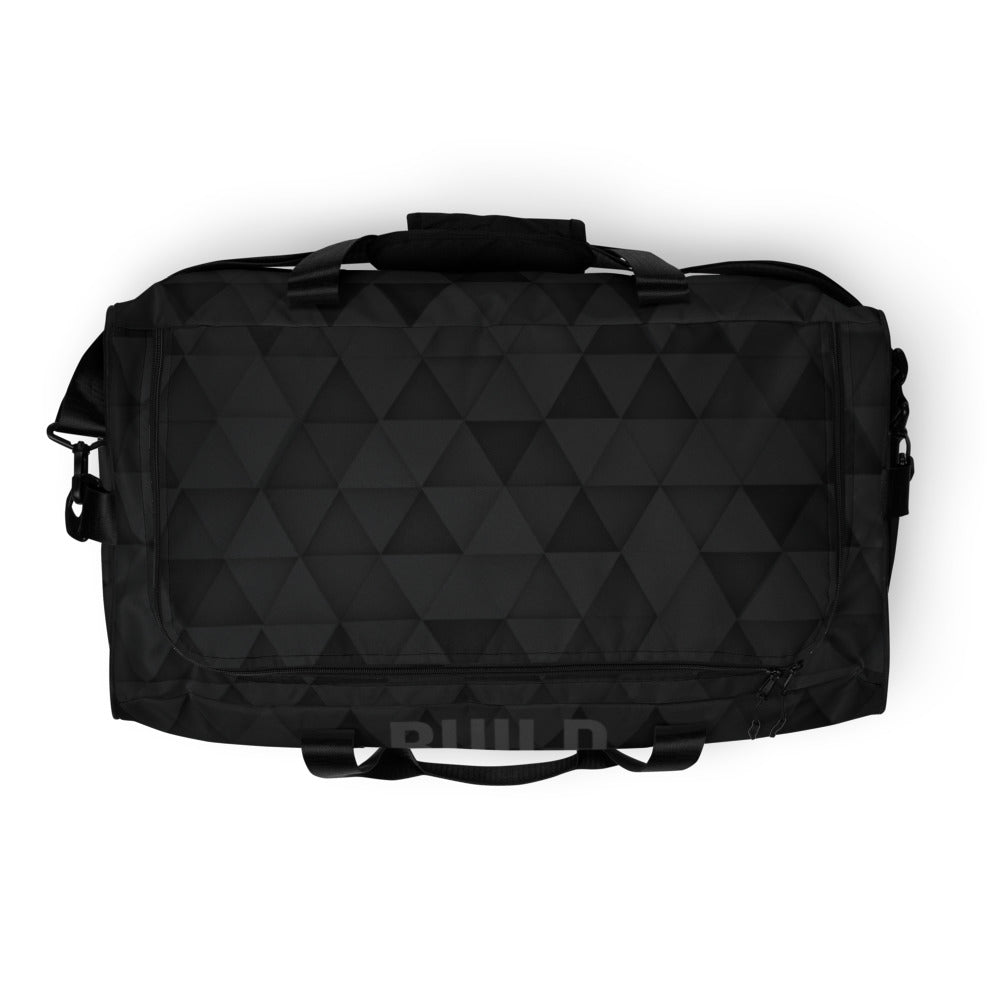 Premium BUILD YOUR DREAM Duffle bag (Black as Night Series)