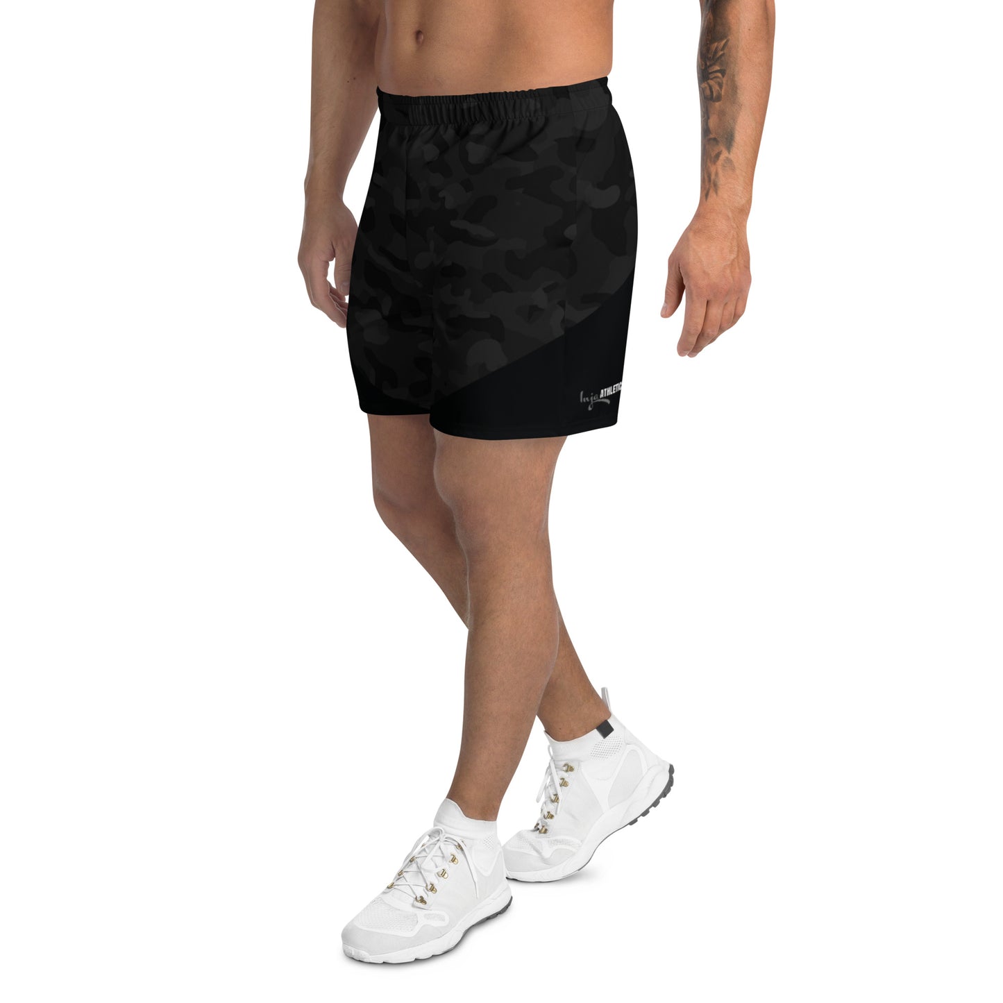 Men's BLACK CAMO Athletic Shorts