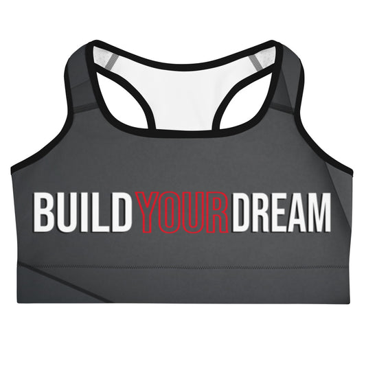 BUILD YOUR DREAM Sport Bra (Dark Collection)