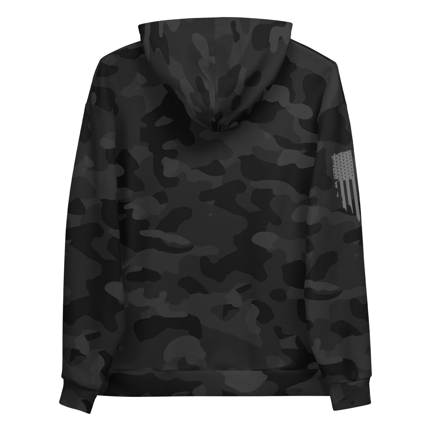 Premium BLACK CAMO Unisex Hoodie