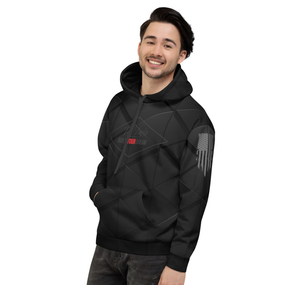 Premium BUILD YOUR DREAM Hoodie (Black as Night Collection)