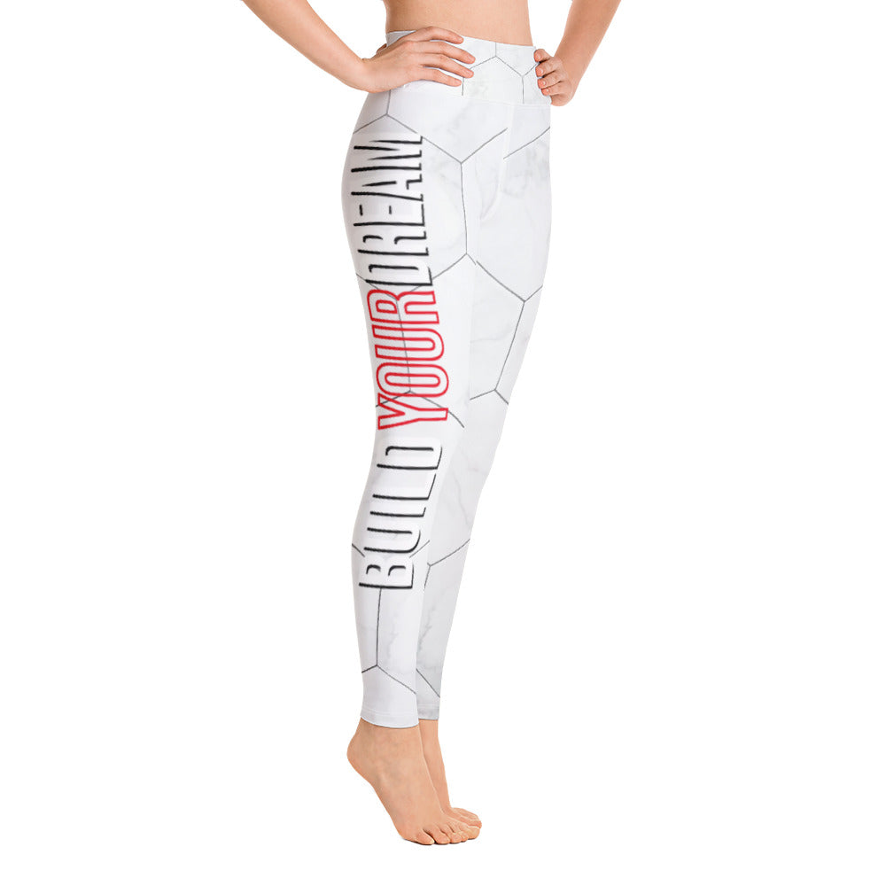 BUILD YOUR DREAM Women's Yoga Leggings (Light Collection)