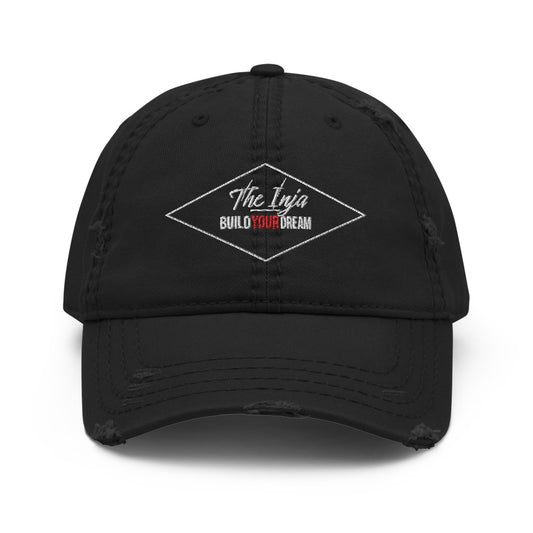 BUILD YOUR DREAM Distressed Hat (Dark Collection)
