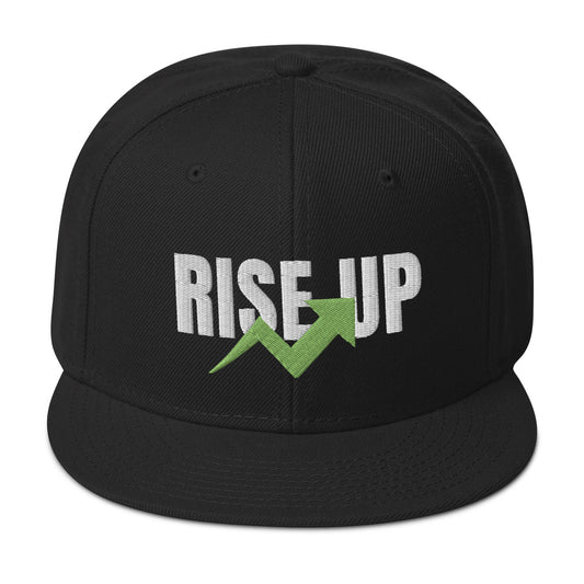 RISE UP Snapback Hat (Dark Collection)