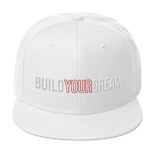 BUILD YOUR DREAM Snapback Hat (Light Collection)