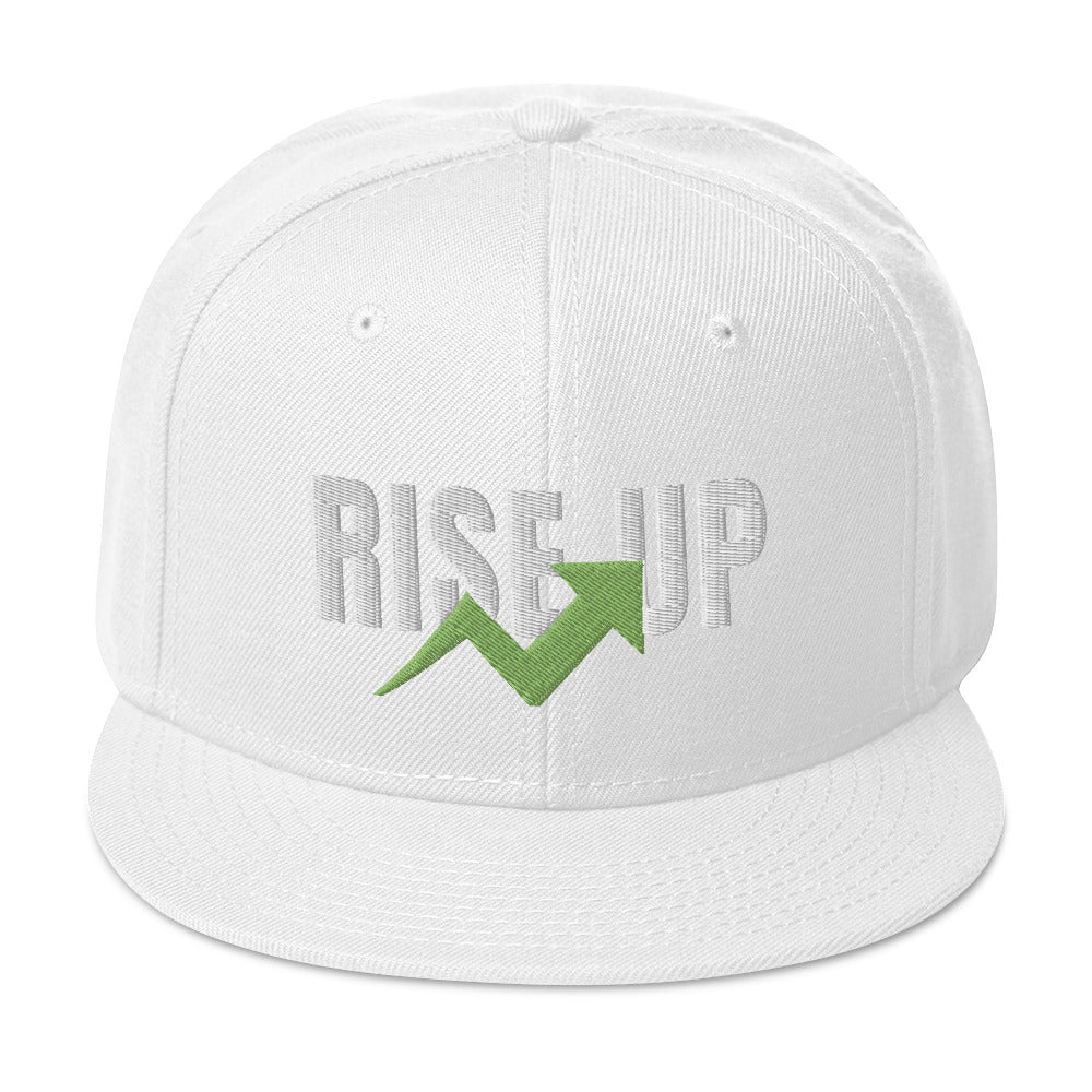 RISE UP Snapback Hat (Light Collection)